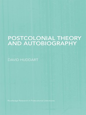 cover image of Postcolonial Theory and Autobiography